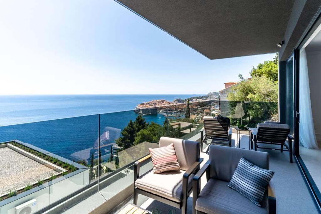 New&Luxury 5* With An Amazing View - Pure Apartment Дубровник Экстерьер фото