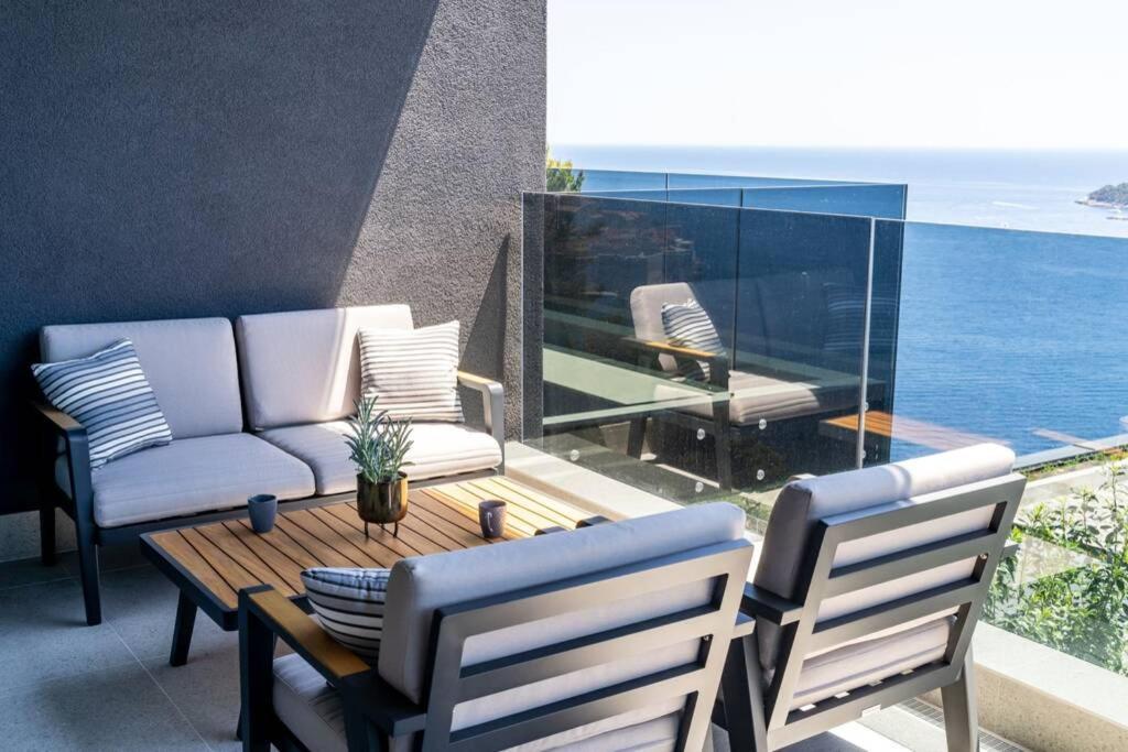 New&Luxury 5* With An Amazing View - Pure Apartment Дубровник Экстерьер фото